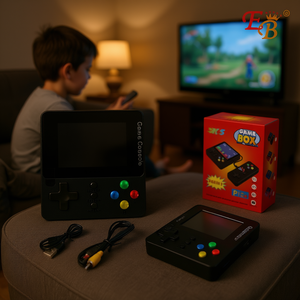 Consola portátil KS Game Box 500 en 1 con pantalla a color de 480x320, compatible con FC, para juegos infantiles - Product Image 2