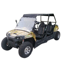 Tricycle 10 pouces 4 sièges, vélo quad 300cc pour adultes, buggy de ferme