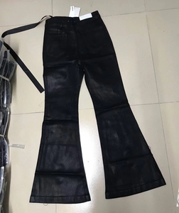 Nuovi <span class=keywords><strong>Jeans</strong></span> da <span class=keywords><strong>Uomo</strong></span> in Denim Cerato a <span class=keywords><strong>Vita</strong></span> <span class=keywords><strong>Bassa</strong></span>, Vestibilità Ampia, Stile Boot Cut, Vintage Hip Hop, Alta Qualità, Prezzo di Fabbrica - Product Image 3