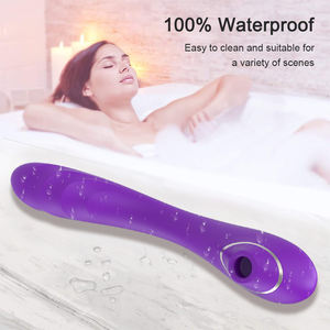 प्यारा लड़की योनि मालिश नरम सिलिकॉन योनि Dildo के Vibrators चूसने थरथानेवाला महिला Masturbator 6 गति सेक्स खिलौने - Product Image 4