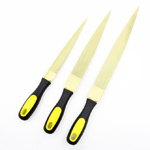 Tập Tin Kim Cho Gỗ Công Cụ Tập Tin Công Cụ Vàng Tapered Gỗ Rasp <span class=keywords><strong>Bastard</strong></span> Tập Tin Với Tay Cầm Cao Su - Product Image 3