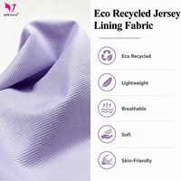Tissu tricoté en polyester recyclé et élasthanne, 360 g/m², épais, opaque, mat, extensible dans les quatre sens, pour leggings de yoga et vêtements sculptants