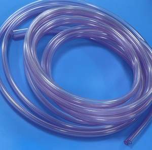 Kateter medis PVC ungu muda berkualitas tinggi dapat disesuaikan pipa sedot plastik PVC sekali pakai - Product Image 2