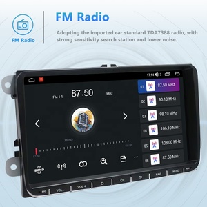 Nouveauté : Système de navigation automobile Android 64 Go avec écran QLED de 9 pouces, lecteur stéréo DSP numérique intégré pour <span class=keywords><strong>VW</strong></span>/Skoda/Seat - Product Image 6
