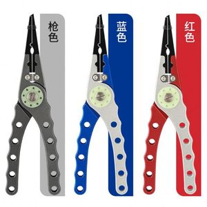 Alicates de Pesca Luminosos de Acero de Alto Carbono, Multifuncionales, Portátiles, para Uso en Ríos y Océanos, Pesca Nocturna, Pesca con Anzuelos Abiertos - Product Image 3