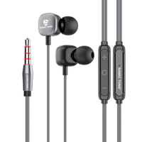 Écouteurs filaires SOMIC TONE, casque audio, écouteurs intra-auriculaires sport 3,5 mm, super basses, stéréo, avec micro pour téléphone