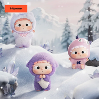 Heyone OZAI Mini la série d'aventures à capuche, jouets en boîte aveugle, figurines d'action d'anime kawaii, boîte mystère surprise, poupées, cadeau pour filles
