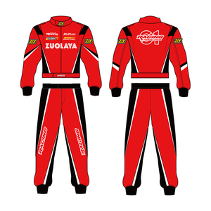 Adultes Go Kart Racing Sports Jumpsuit Motorcycle Race Two-Piece Racing Set OM-2 New Style Jumpsuits Set - Product Image 2