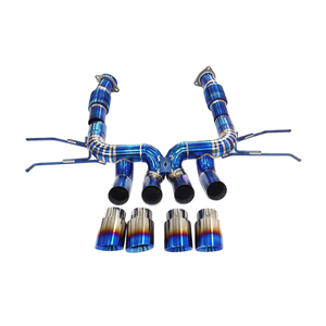 Vortex Titanium Catback Exhaust for Chevrolet Corvette C8 Z06 Active Sound Valvetronic System - Product Image 4