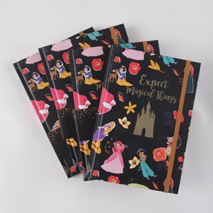 Nhà máy tùy chỉnh bìa cứng máy tính xách tay B5 Kích thước PU da với nhiệt ràng buộc và 6 Vòng chất kết dính A4/A5/A6 sinh viên in nhật ký - Product Image 1