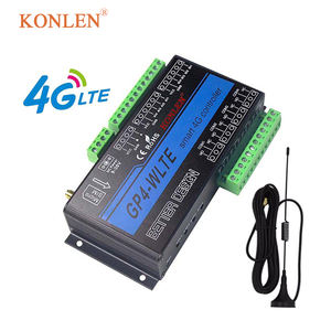 Controlador IoT KONLEN GP4-WLTE 4G, 4 Canales, Entrada Analógica de 4-20 mA, Relé de 10 A, Control por SMS/WEB/RS485, Micro SIM para Automatización Industrial - Product Image 1