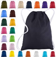 Sac à cordes de tirage promotionnel avec fermeture à glissière sac à cordes de tirage d'impression UV sac à cordes de tirage en coton avec poignée