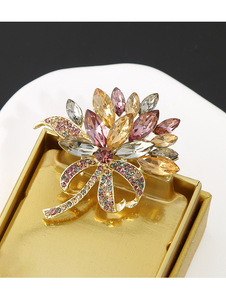 Accessoires de luxe personnalisé Spot Supply pendentif broche double usage fleur broches femmes luxe coloré broche - Product Image 4