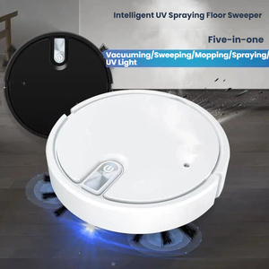 Robot Aspirador 5 en 1 con Humidificador por Pulverización y Luz UV, Robot Aspirador Delgado con Cuerpo de 65 mm, Función de Fregado y Aspirado - Product Image 5