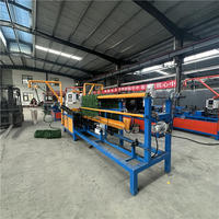 Machine à fabriquer des grillages métalliques légers à alimentation automatique SHUOEN, haute précision, faible bruit, moteur à économie d'énergie, contrôle par PLC, 70-120/h