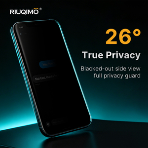 Protector de Pantalla Anti-Espía Mate con Privacidad RIUQIMO AG PRV para iPhone y Samsung, Cobertura Total Curva, Película de <span class=keywords><strong>Hidrogel</strong></span> Autoregenerable - Product Image 2