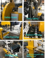 Heavy Duty Semi automatica sacchetto di Carta che fa la macchina per il sacchetto di carta