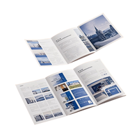 2026 personnalisé découpé Brochure imprimé Instruction pliant manuel impression société livre Magazine