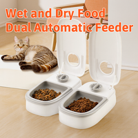 Mangeoire automatique moderne pour animaux de compagnie, distributeur de nourriture intelligent pour chats et petits animaux, croquettes humides/sèches, bols d'alimentation automatique, offre spéciale pour chiens