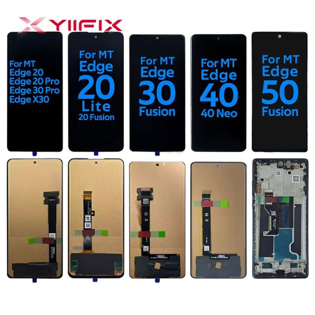 Factory Price Motorola Edge 20 20 Pro 30 Pro X30 Replacement LCD Touch Screen Display Ready Inventory Mobile Phone Parts