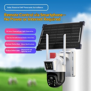 Telecamera di Sorveglianza Solare con Doppio Schermo, Controllo Remoto 4G Wireless WiFi HD, Impermeabile per Esterni, Tracciamento AI Bidirezionale - Product Image 2