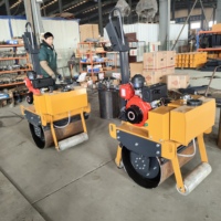 Compacteur industriel de construction, rouleau compresseur hydraulique vibrant pour la vente