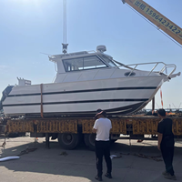 Catamaran à moteur en aluminium soudé Gospel 7,9 m (26 pi) pour la pêche sportive et les loisirs