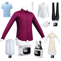 Sèche-linge léger et fer à vapeur, machine de séchage domestique et de voyage, entièrement intelligente, machine intégrée de repassage et de séchage