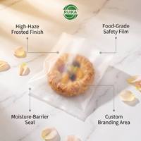 Bolsas de Embalaje Personalizadas con Diseño Impreso, de Plástico Laminado de Grado Alimenticio, Transparentes, Pequeñas, Termosellables, para Donuts, Galletas y Pasteles Individuales