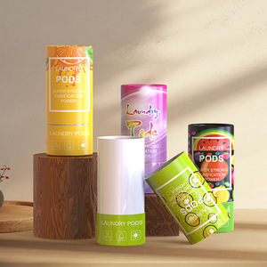 Envase de Cartón para Cápsulas de Lavandería con Impresión a Cuatro Colores, Reciclable, Producto para el Hogar, Pedido Personalizado - Product Image 1