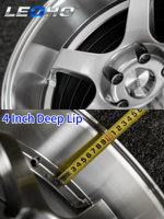 Jantes de voiture 5X114.3, jantes de voiture à profil profond, 15, 16, 17, 18 pouces, jantes en alliage, jantes à profil profond, jantes Civic pour JDM, jantes Subaru