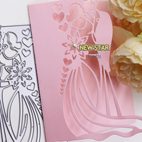 Taglio metallo Design personalizzato muore in acciaio al carbonio goffratura modello stencil in metallo per Scrapbooking e cartmaking