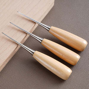 Outils en cuir faits à la main OEM industriels en gros avec manche en bois - Outils d'assemblage DIY pour accessoires en cuir Garantie de 0,5 an - Product Image 4