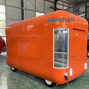 Direct Factory Sale Popular Mobile <strong>Food</strong> Truck New Sales Window Serving Coffee Milk Tea Street <strong>Food</strong> Burgers for Street Vending - Product Image 2