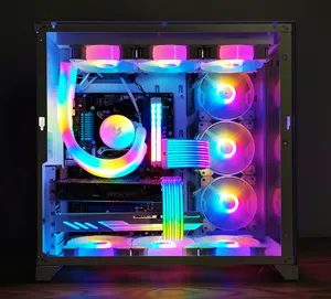 2023 עיצוב חדש COOLMOON PC RGB שרוולים כבל העברה ישר 24 פינים ARGB כבל מחשב LED פס עבור מארז מחשב ספק כוח