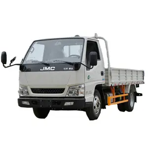JMC 4X2 Best Sellers Cargo Truck 122HP Light Truck Diesel Engine Fence Lorry Truck 6 Wheels