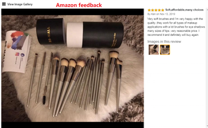 BS-MALL化粧ブラシメーカー高級プロビーガン高品質卸売プライベートカスタムロゴラベル化粧ブラシセット - Product Image 4