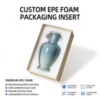 Insert d'emballage personnalisé en mousse EPE, coussin en mousse EPE antichoc pour l'emballage protecteur des produits, vente en gros, fourniture d'usine