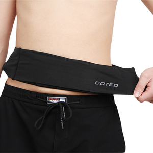 Sac de taille de sport multifonctionnel Coteo - Unisexe, léger, en polyester, avec fermeture à cordon et fonction antivol - Product Image 1