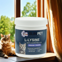 Compléments nutritionnels L-Lysine pour animaux de compagnie avec herbe à chat pour améliorer le système immunitaire, en OEM/ODM pour friandises à mâcher pour chats