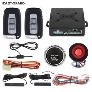 EASYGUARD Universal EC003N-K DC 12V Keyless Start with Remote Engine Start PKE Passive Keyless Entry <b>Car</b> Alarm System - Product Image 3