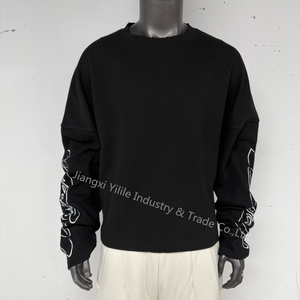 TS3762 stampa digitale personalizzata <span class=keywords><strong>termica</strong></span> a manica lunga T-shirt a tracolla Waffle in maglia a maniche lunghe da uomo Waffle in maglia <span class=keywords><strong>termica</strong></span> - Product Image 3