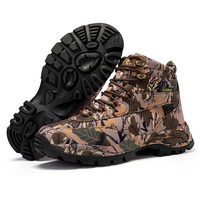 Chaussures de randonnée pour hommes de haute qualité, à embout en acier, haute élasticité, antidérapantes, légères, amortissantes, pour la randonnée en plein air