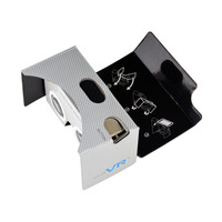 Vente chaude Conception Libre 3d VR Boîte Réalité Virtuelle Google Carton Smart vr Lunettes Vr Cinéma 360 Avec Contrôleur
