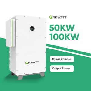 Venta caliente Wit 50-100k-hu 50kw 100kw <span class=keywords><strong>Inversor</strong></span> híbrido trifásico de alto voltaje <span class=keywords><strong>Growatt</strong></span> - Product Image 1