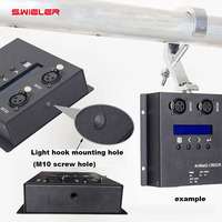 Extenseur de réseau Artnet DMX512 pour scène, boîtier métallique, amplificateur de lumière DMX, décodeur Art-Net, convertisseur d'extension