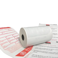 Rouleaux de papier thermique imprimés sur mesure 80x80 55gsm sans phénol, sans bourrage, pour reçus de point de vente - Fabrication en usine