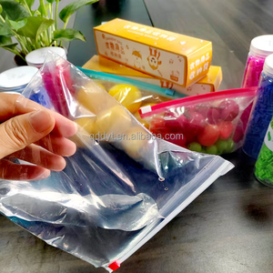 Sacs à fermeture éclair transparents en LDPE, étanches aux odeurs, pour aliments surgelés, avec fermeture à glissière, OEM ODM - Product Image 4