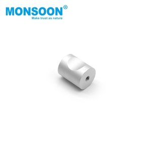 Hardware Fitting Wardrobe Cabinet Drawer Silver Lever Handles <b>Dresser</b> Single Hole Zinc Alloy Kitchen Furniture <b>Knobs</b> - Product Image 5