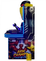 Machine de jeu de lutte de bras à monnayeur avec fonction de classement par caméra pour compétition